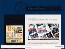 Tablet Screenshot of embarrassingtreasures.com